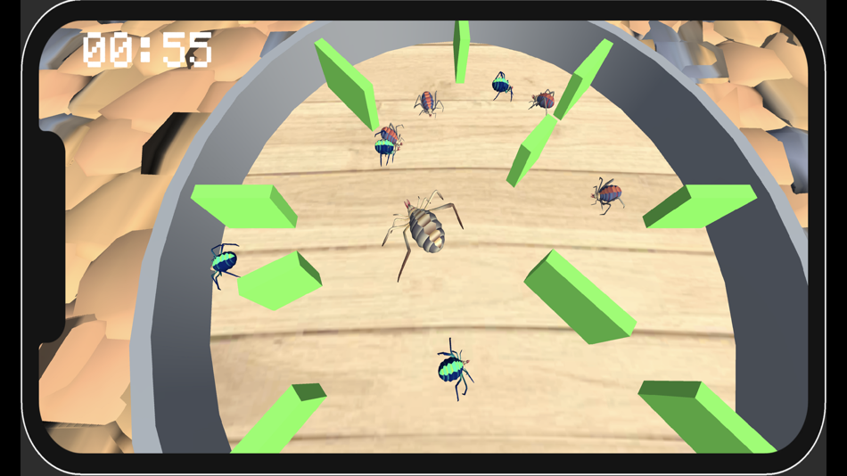 #3. Kill Spider : Hide & Seek (iOS) By: Amine Akharraz