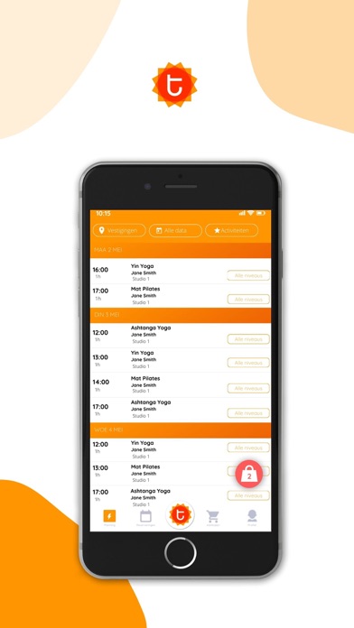 Thrive Yoga Amsterdam Screenshot