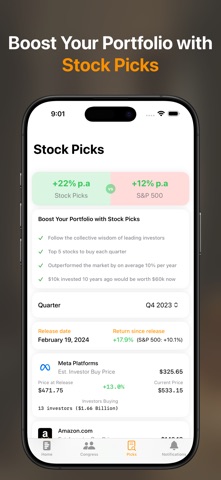 Stock Insider: Congress Trades screenshot