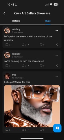Next Social App screenshot