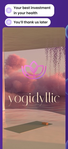 Yogidyllic Yoga App Screenshot 1 of 4