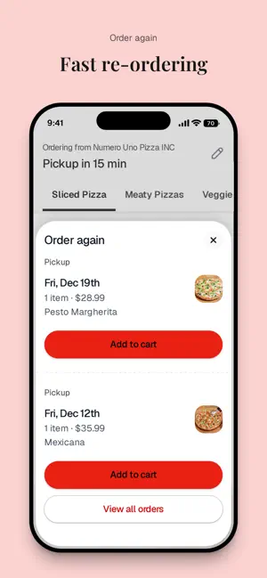 Numero Uno Pizza To Go screenshot 4