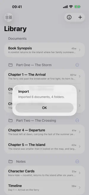 Manuscript Writer screenshot 1