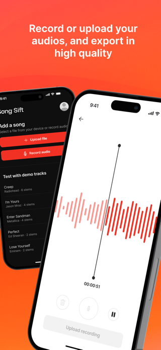 Song Sift: Stem Splitter Screenshot 4 of 6