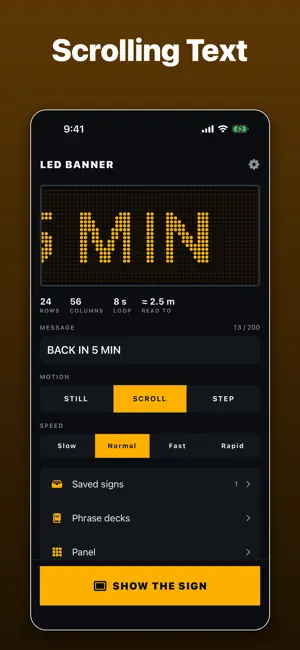LED Banner - Dot Matrix Sign screenshot 2