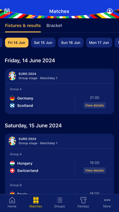 UEFA EURO 2024 Official Screenshot