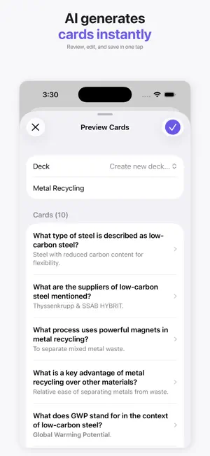 Cognicard screenshot 3