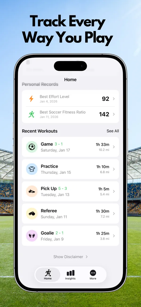 Screenshot #2 pour SoccerTrackr