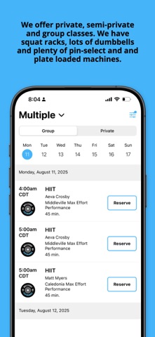 Max Effort Performance screenshot