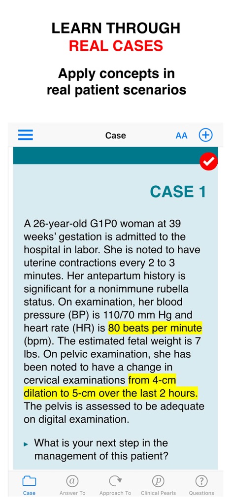 Case Files: OB/GYN - Medical App | MWM
