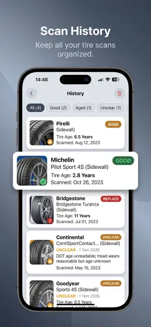 Tire Age Scanner & Identifier screenshot 3