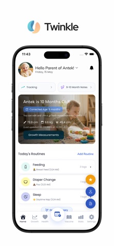 Baby Tracker, Newborn Log screenshot