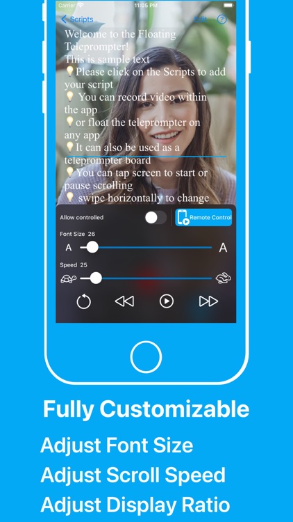 Teleprompter: Floating Notes screenshot-6