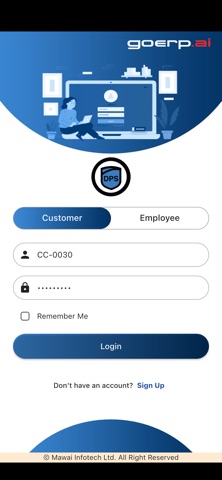 DPS Order App Screenshot 1 of 6