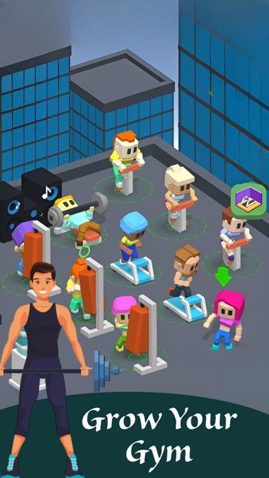 Idle Gym Tycoon- Fitness Club Screenshot