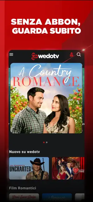 Film, Serie e TV su wedotv iPhone screenshot 2