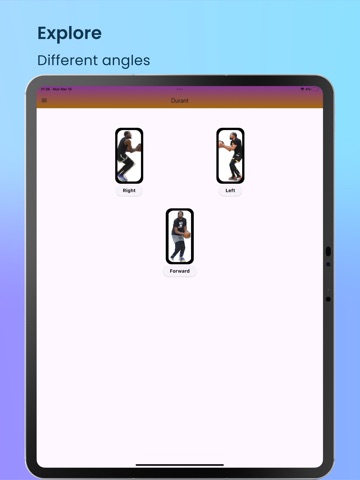 Basketball Shooting Helper iPad screenshot