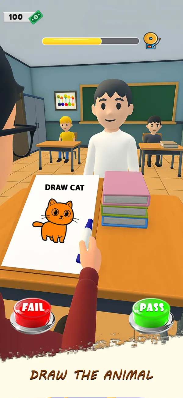 #1. Perfect Teacher Simulator Game (iOS) By: Anam Haider
