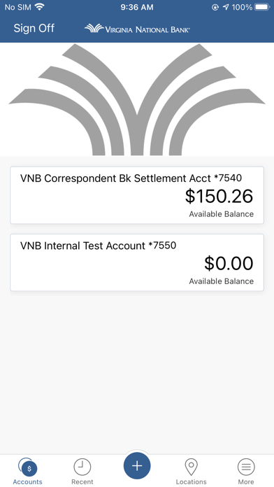 VNB Business Screenshot