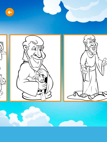 Bible Coloring Book Games iPad screenshot