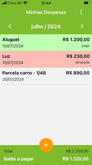 My Simple Expenses screenshot 1