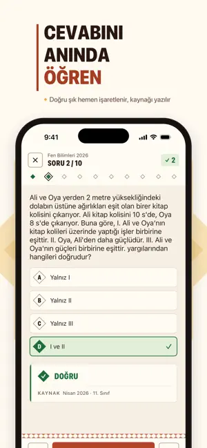 İOKBS Bursluluk Çıkmış Sorular screenshot 3