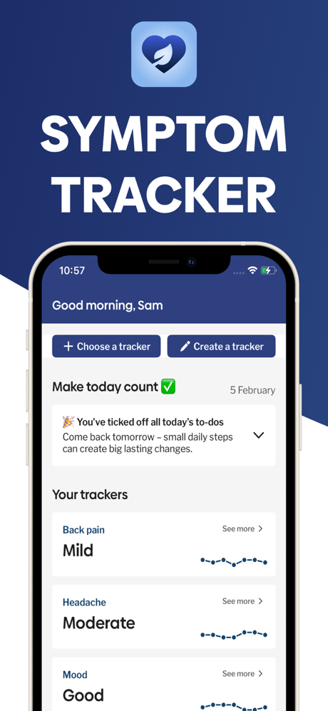 Symptom Tracker - My Symptoms screenshot 1