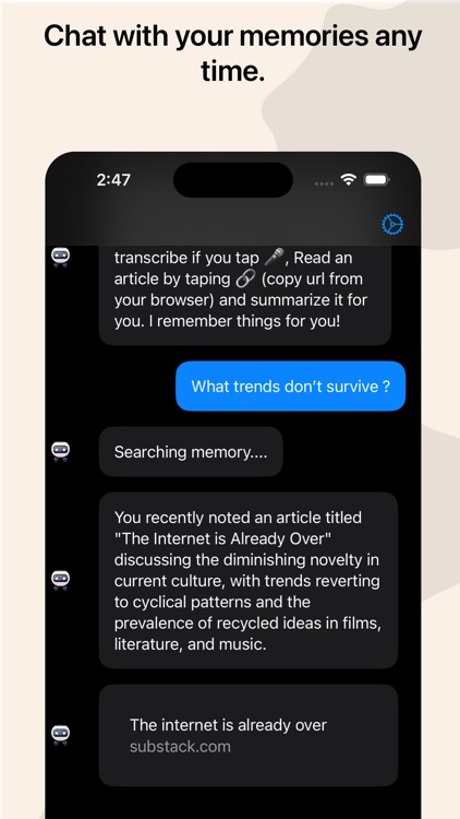 Memoirs AI screenshot-5