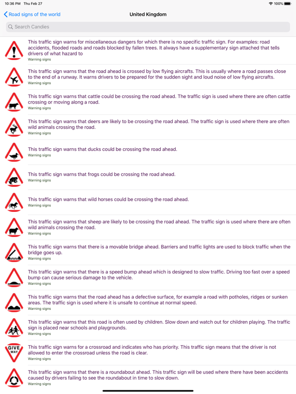 Screenshot #4 pour Mondial Panneaux Signalisation