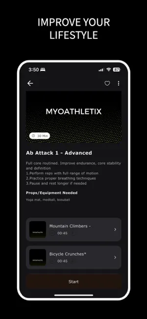 MYOATHLETIX screenshot 4