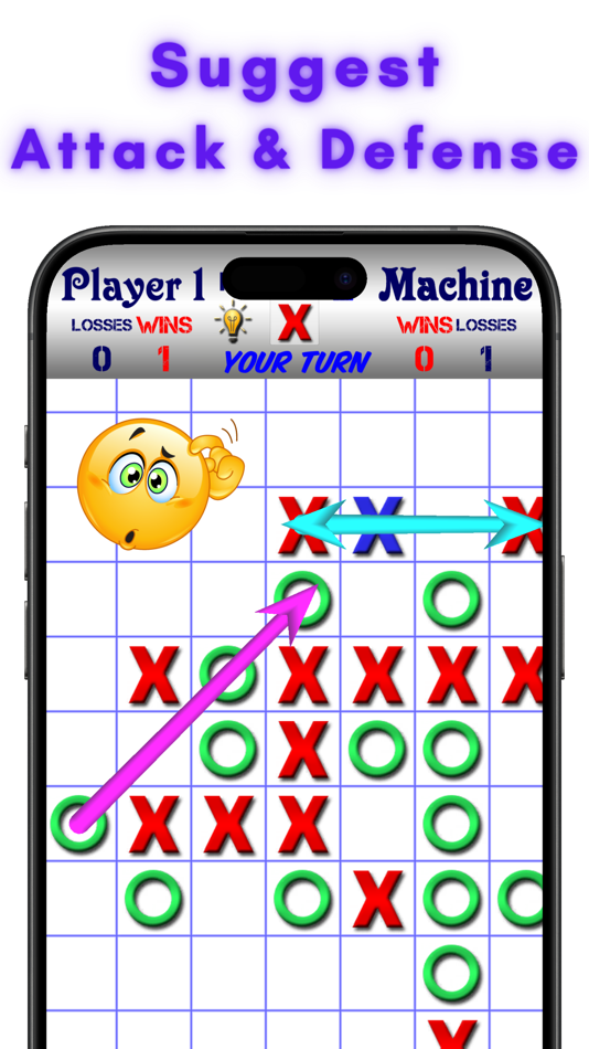 #5. Tic Tac Toe AI - 5 in a row (iOS) By: Huu Tai Nguyen