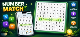 Number Match: Math Merge Games iPhone screenshot