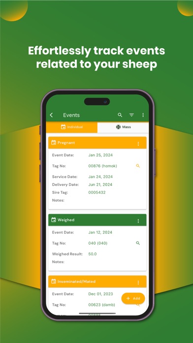 My Sheep Manager - Farming app Screenshot