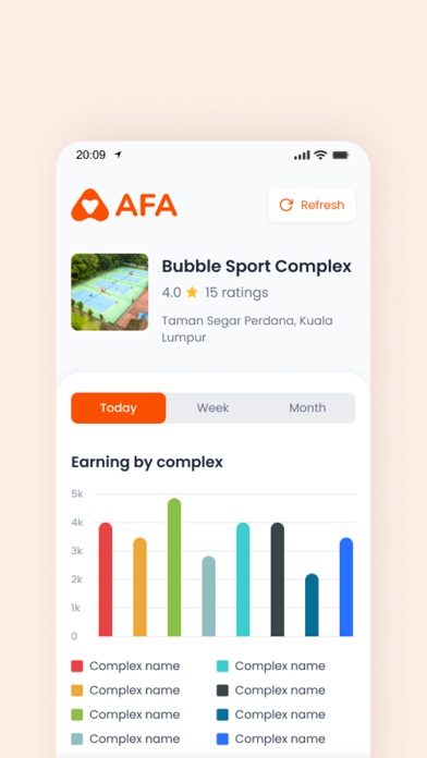 AFA Biz: Sports Venue Manager Screenshot