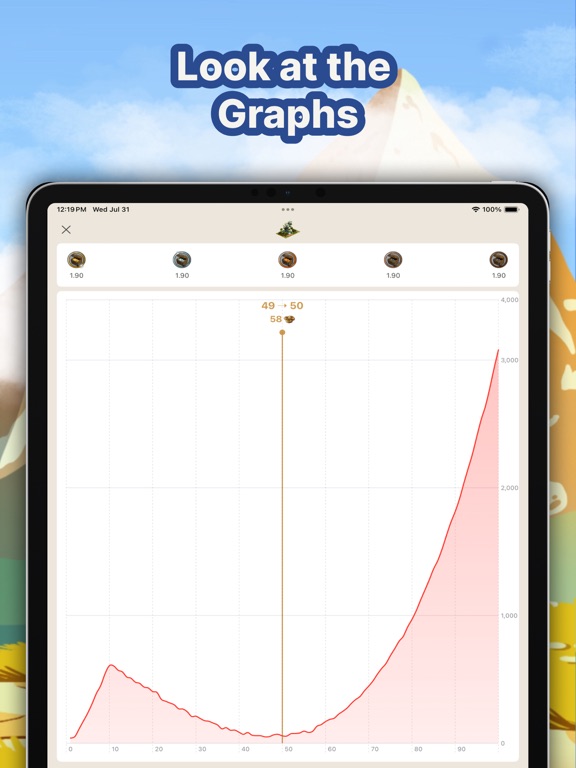 FoE Helper: Forge Empires iPad screenshot 5 - Utilities app