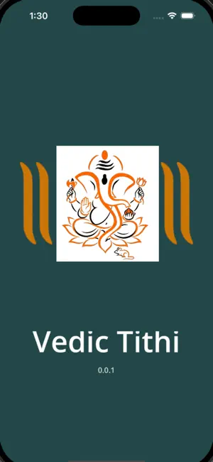 Vedic Tithi - Hindu Calendar screenshot 1