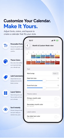 Calendar+ 2: Planner Widget Screenshot 4 of 5