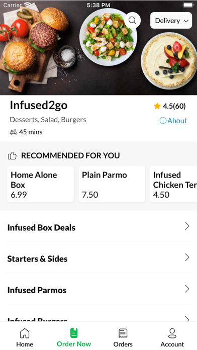 Infused2go Screenshot