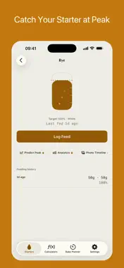 Sourdough Tracker - BakeIt! screenshot 1