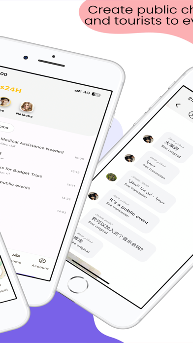 AI Chats24H: Nearby Chat & Aid Screenshot