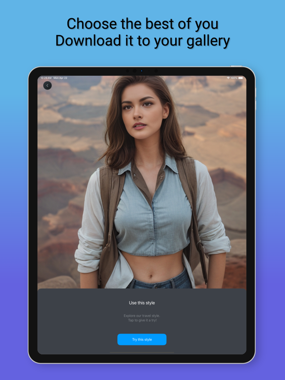 BetterMe AI iPad screenshot 3 - Graphics & Design app