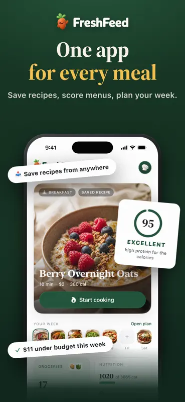 FreshFeed: Recipes & Meals screenshot 1 of 6