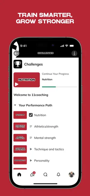 11coaching Level Up screenshot 1