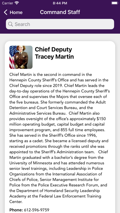 Hennepin Sheriff’s Office MN Screenshot