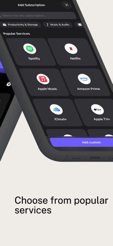 Trackr - Subscriptions Manager Screenshot 3 of 5