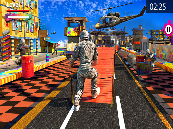 Paintball Shootout Dye Battle