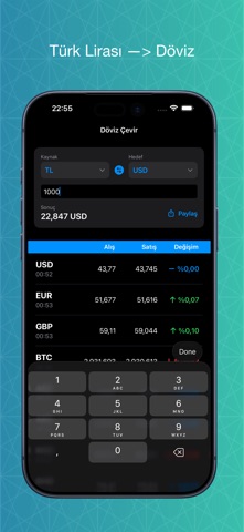 Döviz Çevir - Anlık kur app screenshot