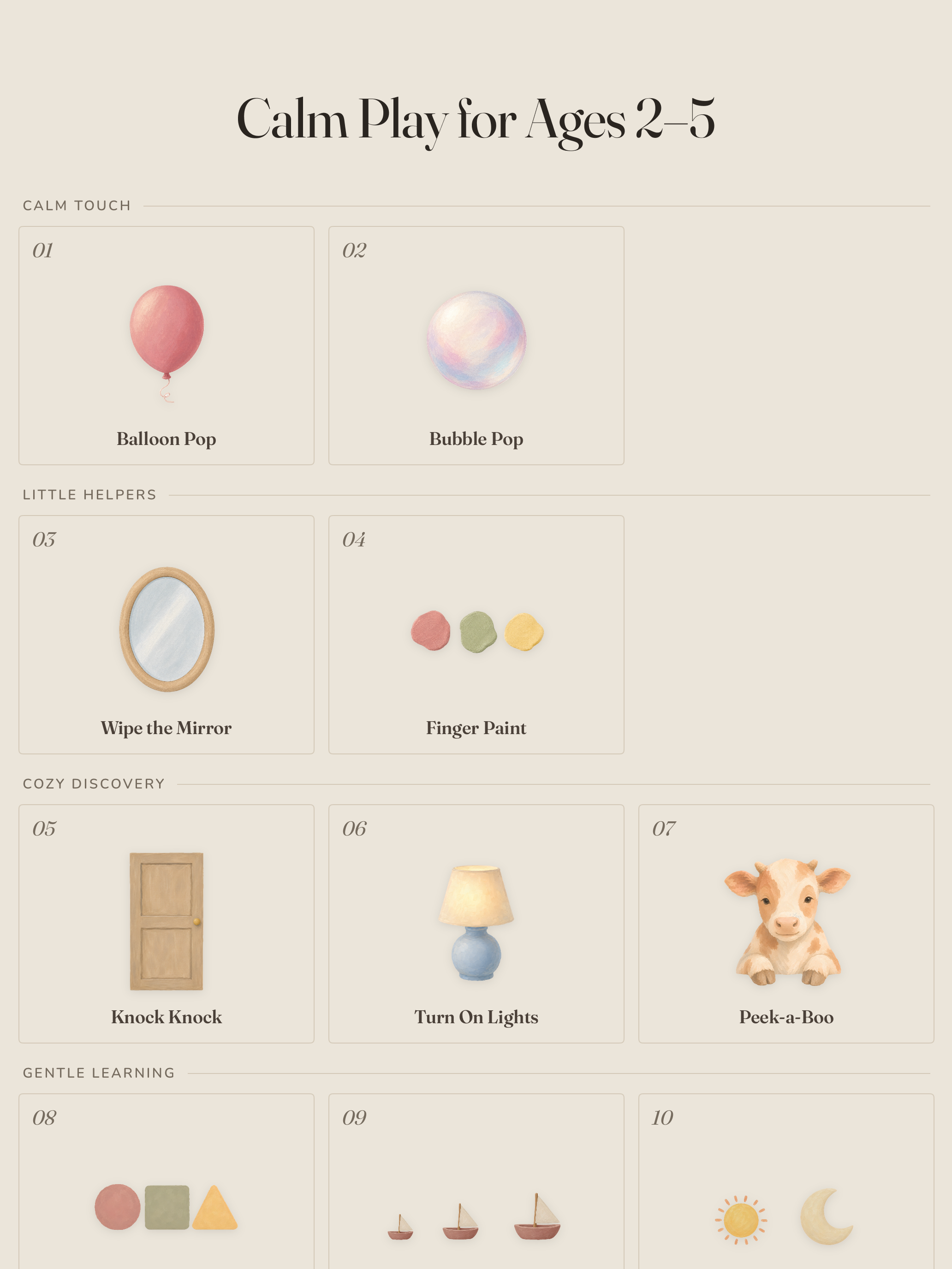 Play Tots: Calm Toddler Games