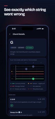 Chord Hero: Learn Guitar Screenshot 2 of 7