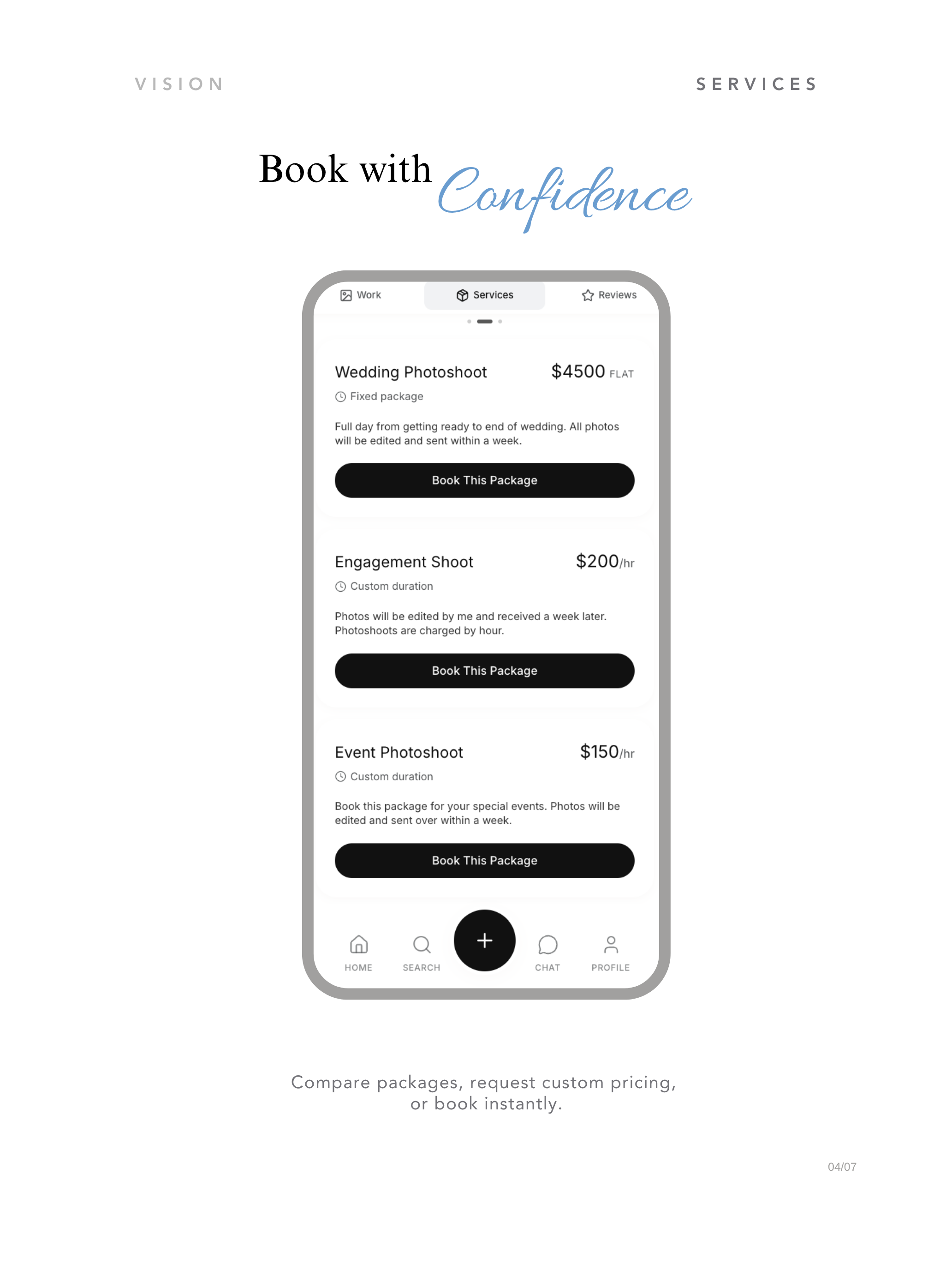 Vision: Creator Marketplace screenshot 11